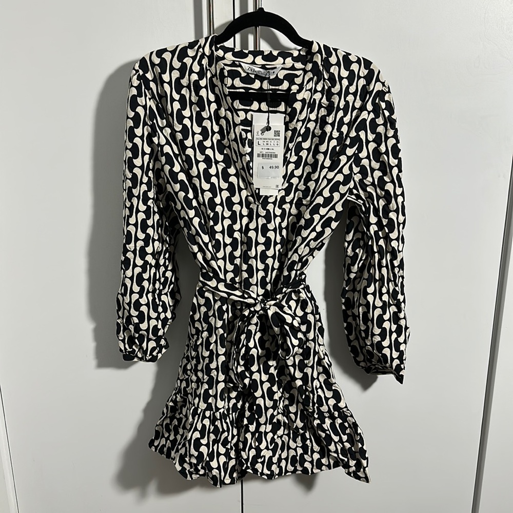 Printed Zara Dress Size L